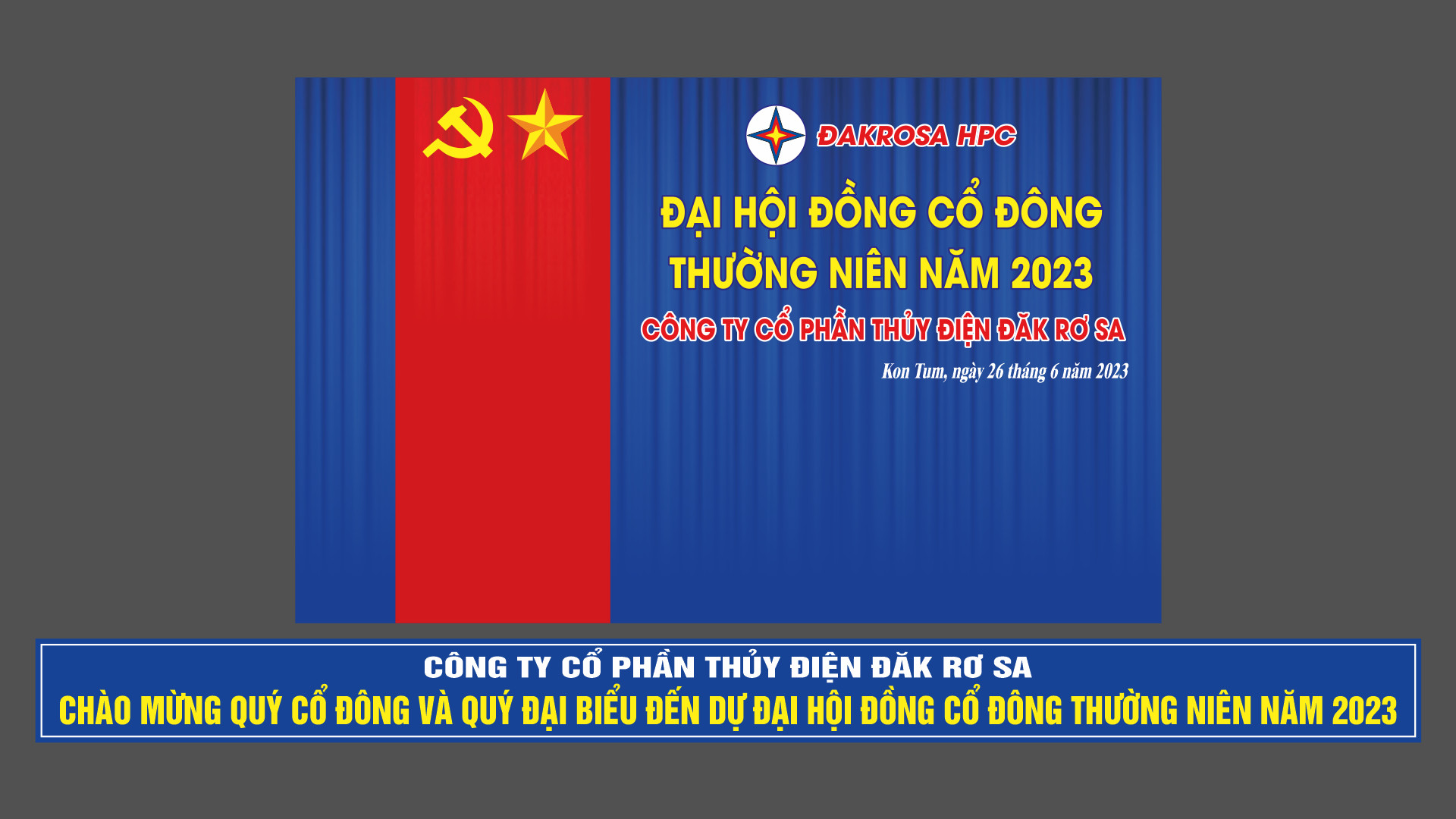 THÔNG BÁO THƯ MỜI CHƯƠNG TRÌNH ĐHĐCĐ - DHPC 2023